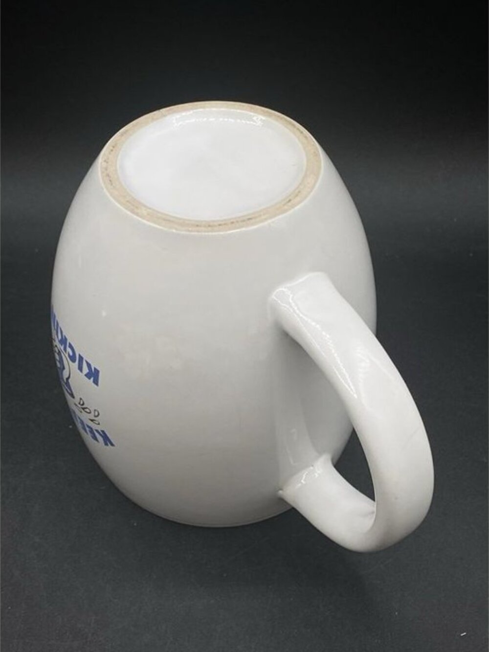 20th Anniversary Dutch Bros Coffee Large White Mug Keep on Kickin' Logo 2012 - Picture 8 of 9